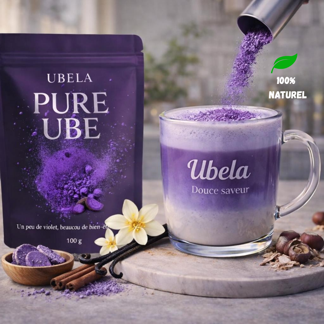UBELA I Le nouveau rituel à l'UBE, Délicieux, il vous maintien en Forme durant toute la journée.