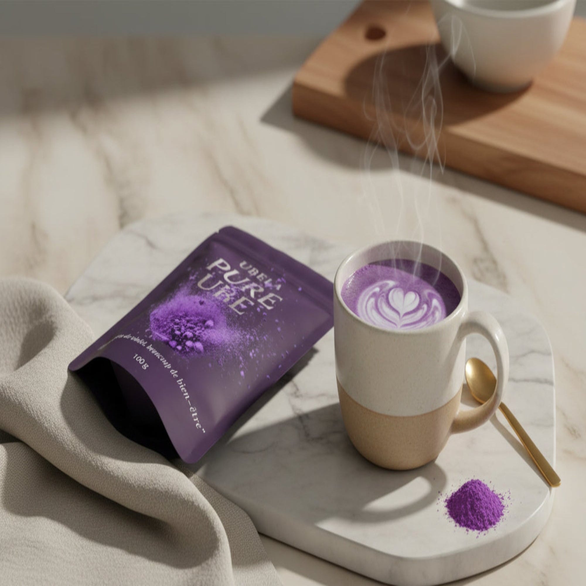 UBELA I Le nouveau rituel à l'UBE, Délicieux, il vous maintien en Forme durant toute la journée.