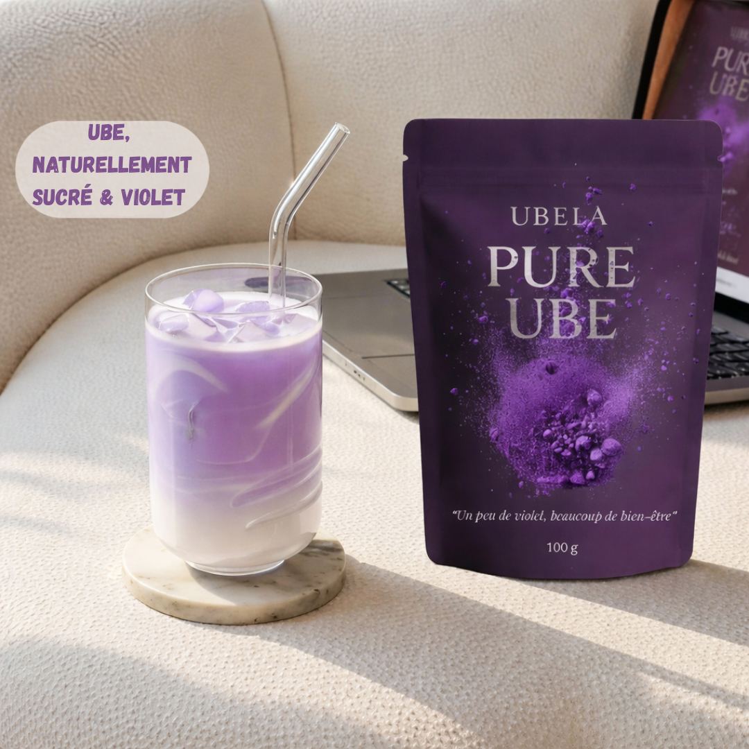 UBELA I Le nouveau rituel à l'UBE, Délicieux, il vous maintien en Forme durant toute la journée.